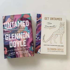 New Untamed Book & Get Untamed Journal by Glennon Doyle